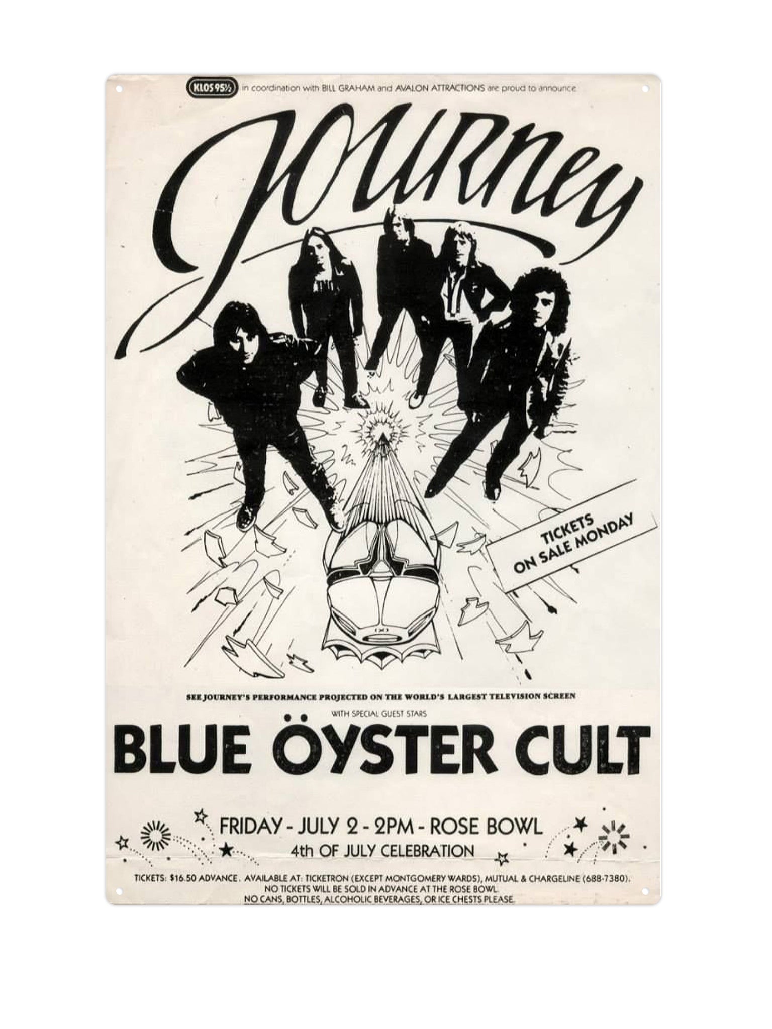 Journey blue oyster cult